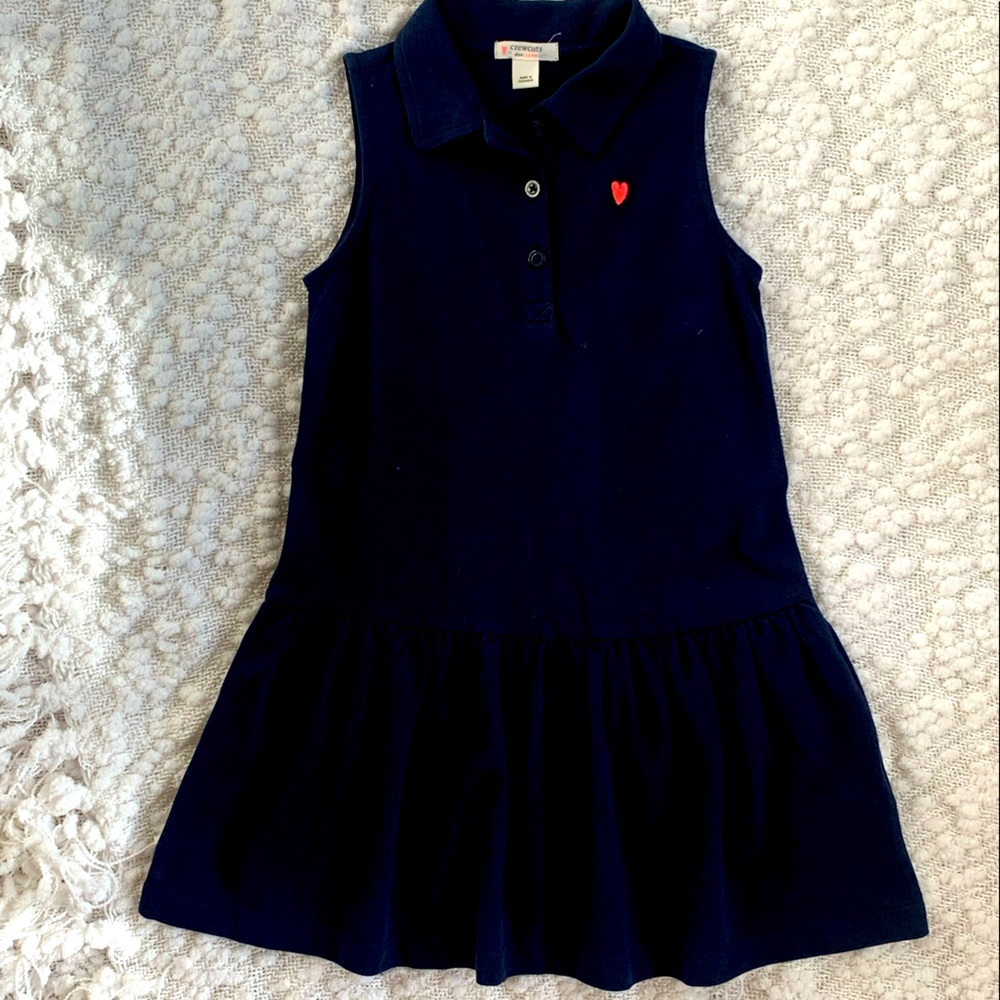 Crewcuts sleeveless polo dress